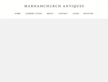 Tablet Screenshot of marhamchurchantiques.com